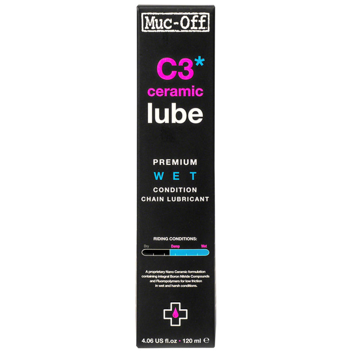 Muc-Off C3 Wet Ceramic Bike Chain Lube - C3 Wet Ceramic Bike Chain Lube