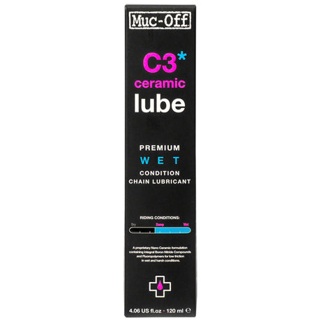 Muc-Off C3 Wet Ceramic Bike Chain Lube - C3 Wet Ceramic Bike Chain Lube