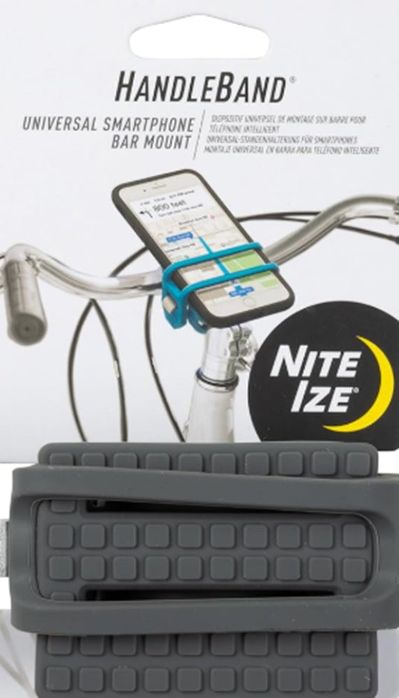 NITEIZE HBAR MOUNT WRAPTOR ROTATING SMARTPHONE BAR MOUNT BK