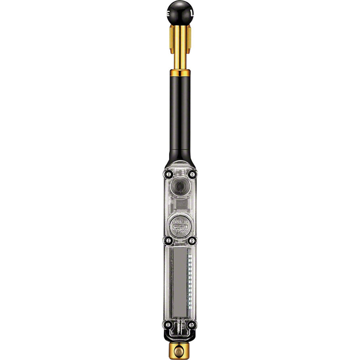 Digital Shock Drive Pump 350 psi with zero-loss chuck head, Black/Gold