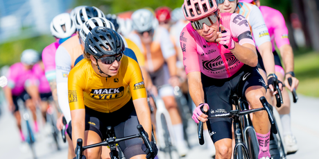 RIGOBERTO URAN AND RACHEL RIDING AT THE BEST BUDDIES CHALLENGE MIAMI RIDE