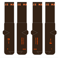 Team Hurricanes x Mack Cycle Giordana FRC-Pro "Hunting Season" Tall Cycling Sock