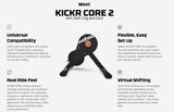 KICKR CORE 2 with Zwift Cog and Click