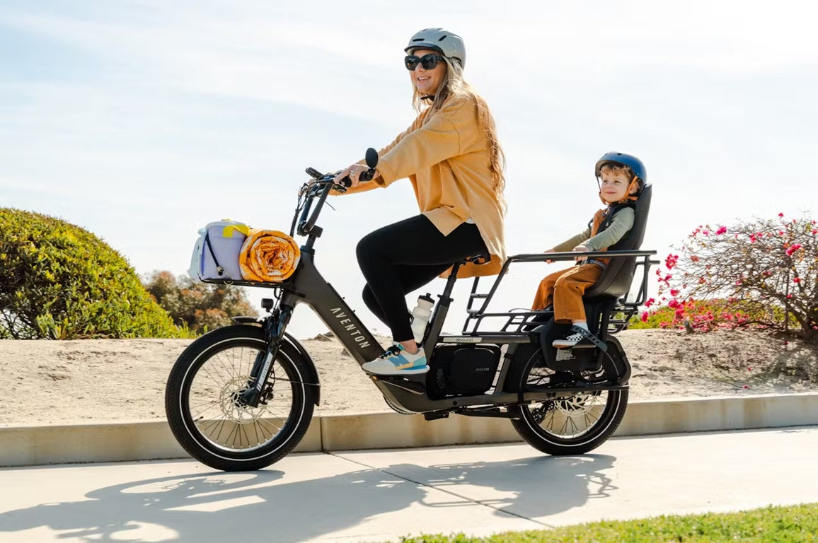 Aventon Abound LR Class 2 Cargo E-Bike