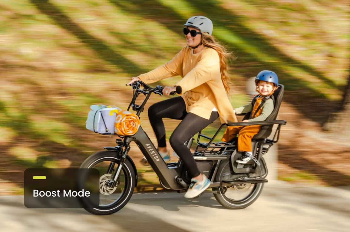 Aventon Abound LR Class 2 Cargo E-Bike