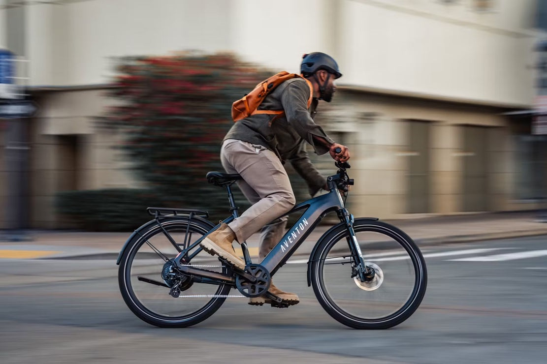 Aventon Level 3 Front Suspension Step Through E-Bike