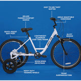 BCA FatWheels Adaptive 26" Training Wheel Bike