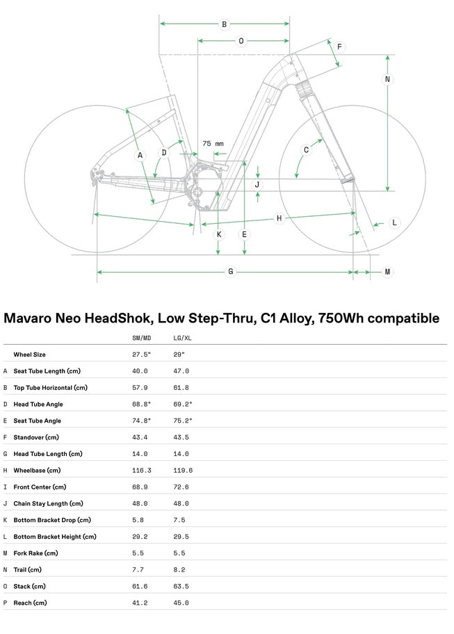 Cannondale Mavaro 1 Low Step Thru Active E-Bike