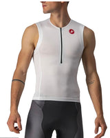 Castelli Free Tri 2 Sleeveless Top white/black L