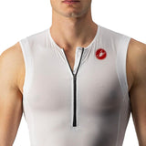 Castelli Free Tri 2 Sleeveless Top white/black L