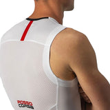 Castelli Free Tri 2 Sleeveless Top white/black L