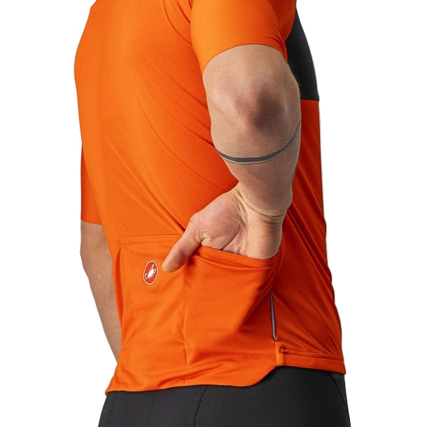 Castelli Prologo 7 Short Sleeve Full Zip Cycling Jersey