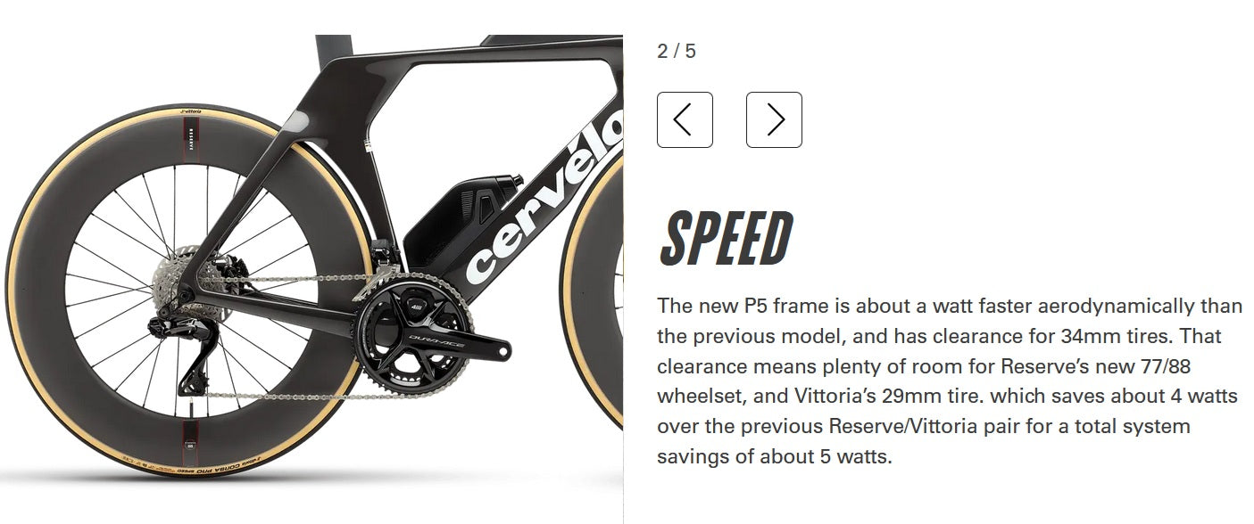 Cervelo P5 Carbon Triathlon Bike