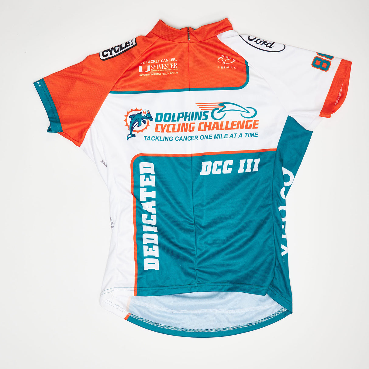 DCC III 2013 Women's Dolphins Cancer Challenge Cycling Jersey