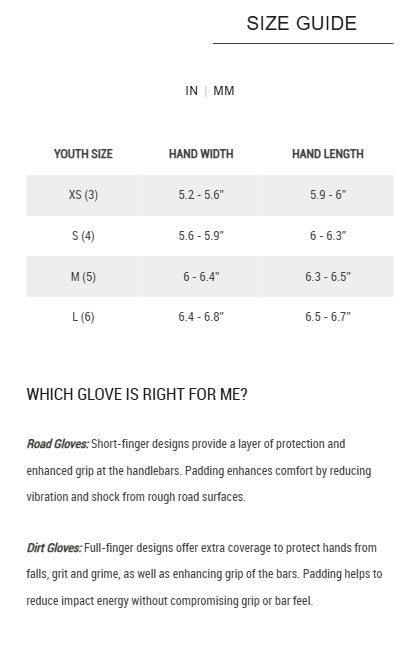 Giro Bravo Jr Youth Cycling Glove