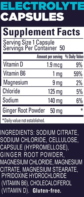 GU Roctane Electrolyte 50 Caps