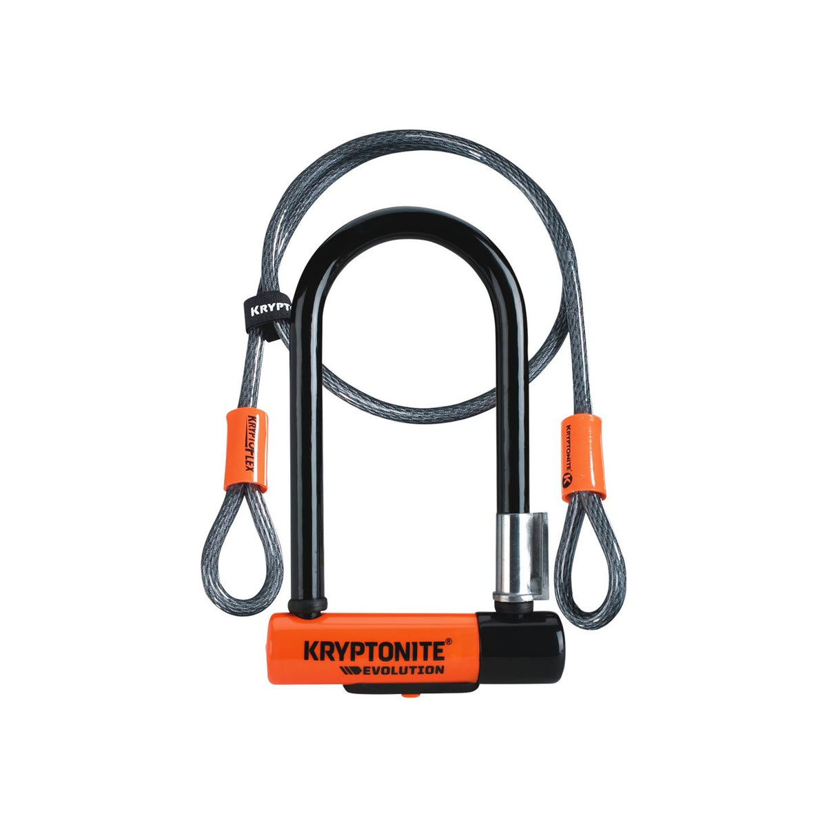 New-U Evolution Mini-7 U-Lock with 4' Flex Cable