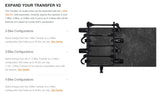 Kuat Transfer v2 2" 3 Bike Hitch Rack