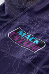 Mack Cycle Key West Purple Sleeveless Triathlon Race Suit