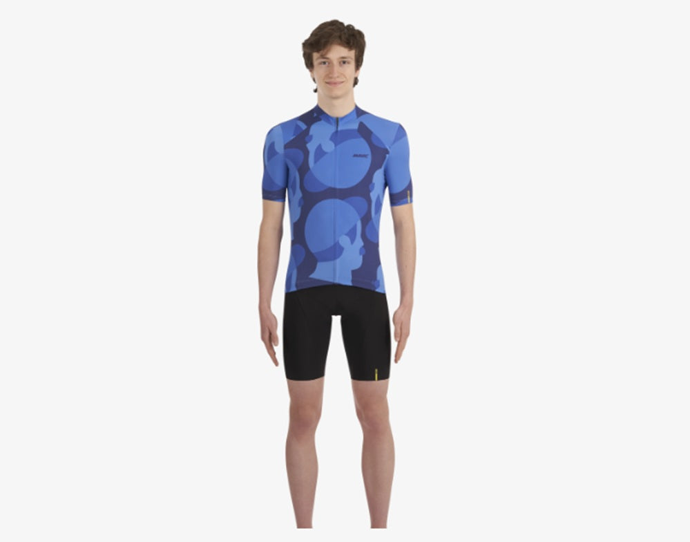Mavic Ksyrium Full Zipper Short Sleeve Cycling Jersey