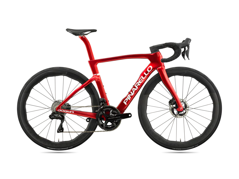 MY25 Dogma F - Red AXS E1 PM - Peak 4550