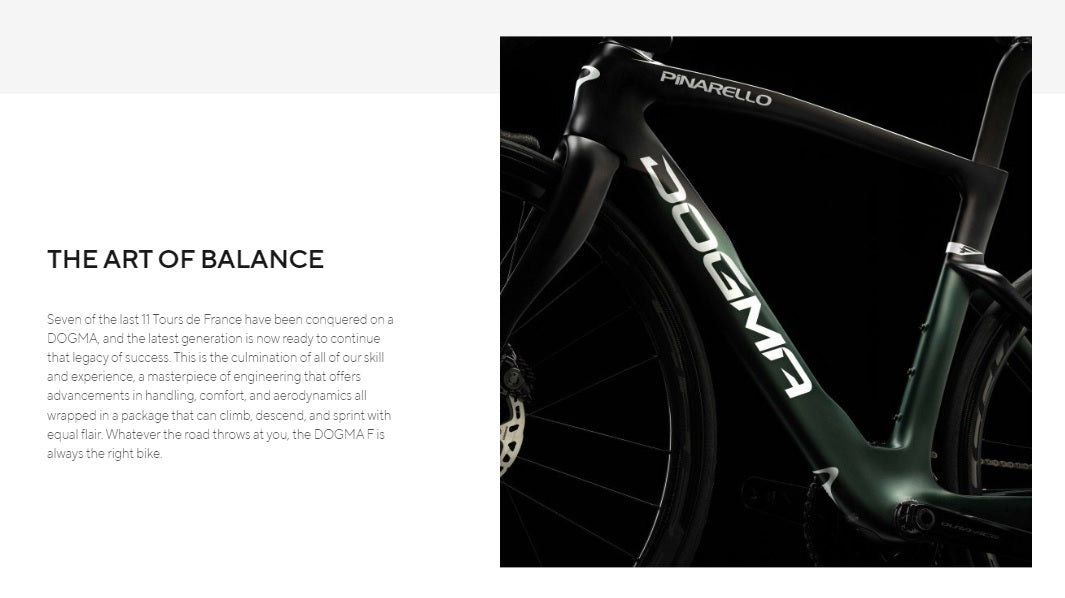 Dogma F Road Bike With Fulcrum Wheels