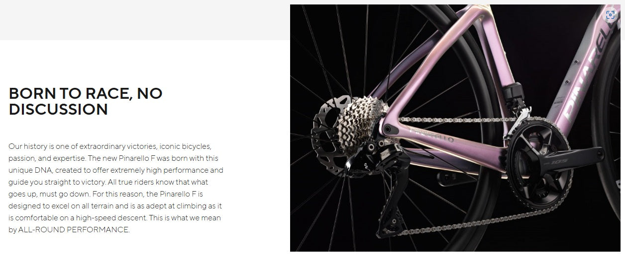 Pinarello F3 Carbon Road Bike