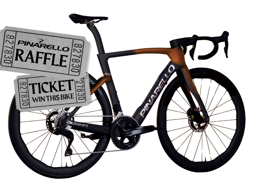 Raffle Tickets: Pinarello Dogma F Road Bike ($15,750 msrp)