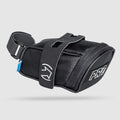 Medi strap saddlebag Black. Strap system