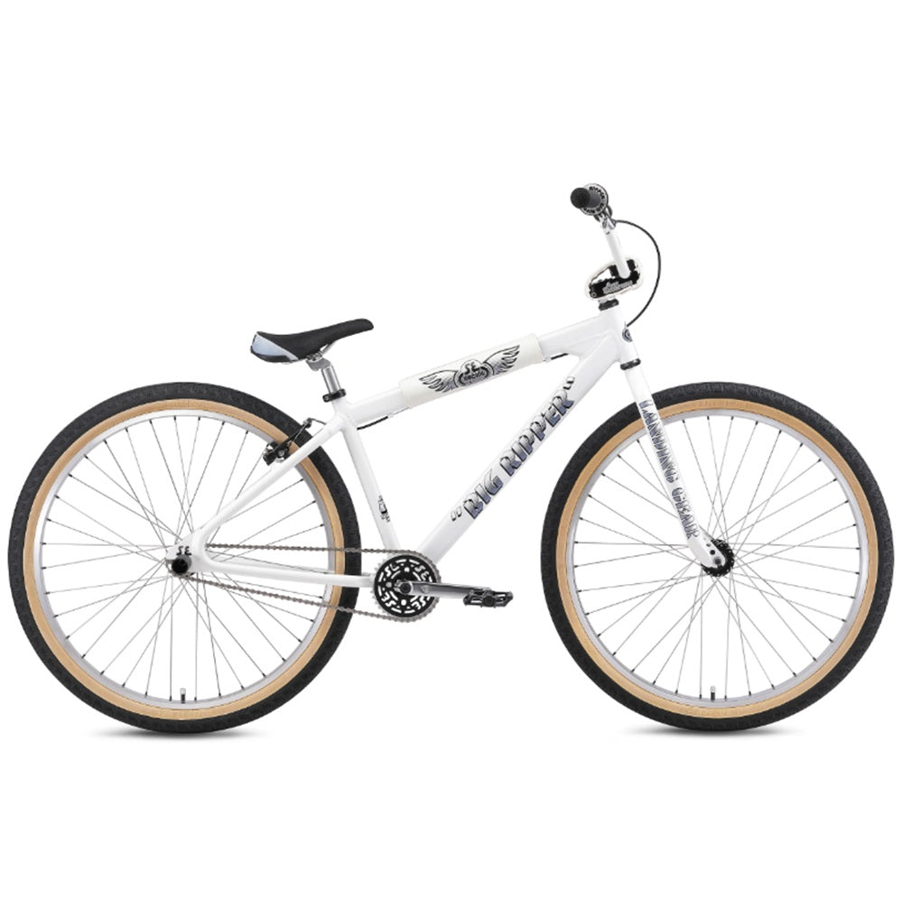 SE Bikes Big Ripper 29 Aluminum BMX Bike - Arctic White