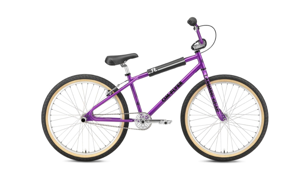 SE Bikes OM Flyer 26 Aluminum BMX Bike - Purple Nurple