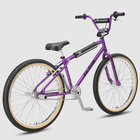 SE Bikes OM Flyer 26 Aluminum BMX Bike - Purple Nurple
