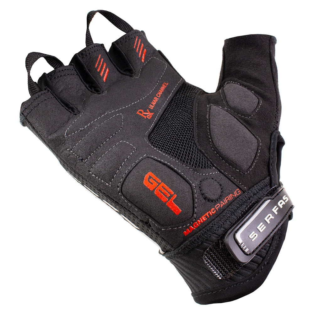 SERFAS SF RX GLOVE-M-BLK/YELLOW Large