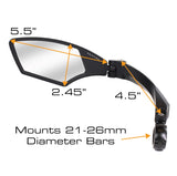 Serfas Handlebar Mirror - Left