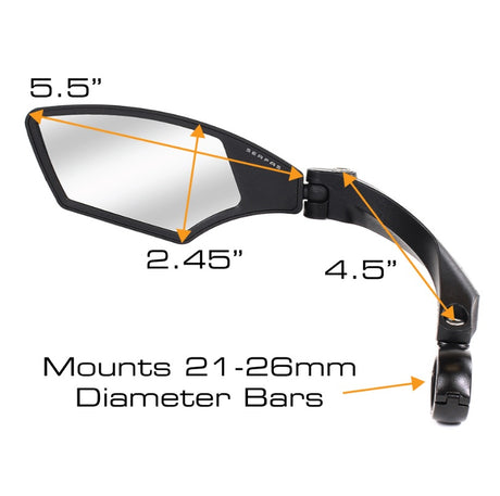 Serfas Handlebar Mirror - Left