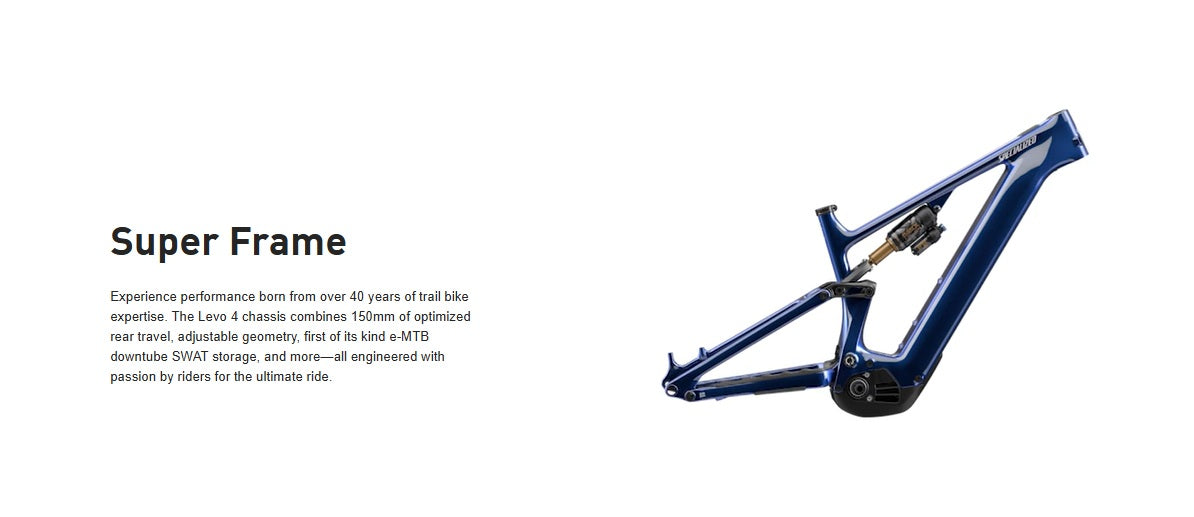 Turbo Levo 4 Full Suspension Mountain Electric Bike