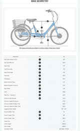 Sun E350-B1 Electric Trike Bicycle ( blem bike )