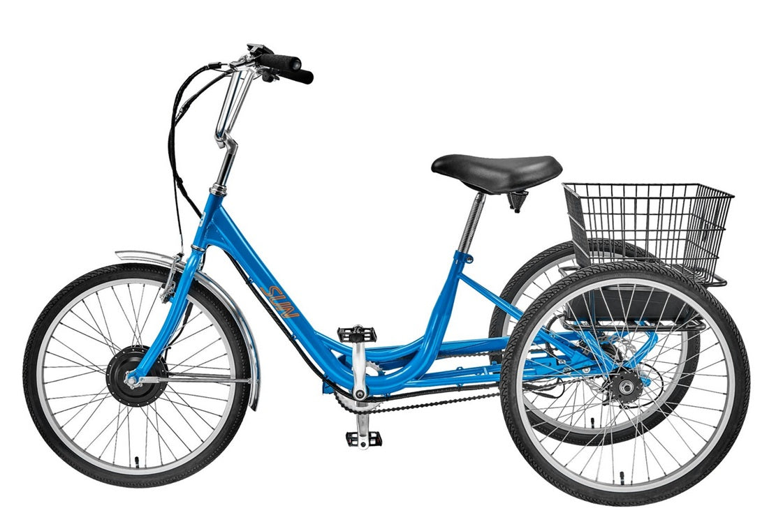 Sun E350-B1 Electric Trike Bicycle ( blem bike )