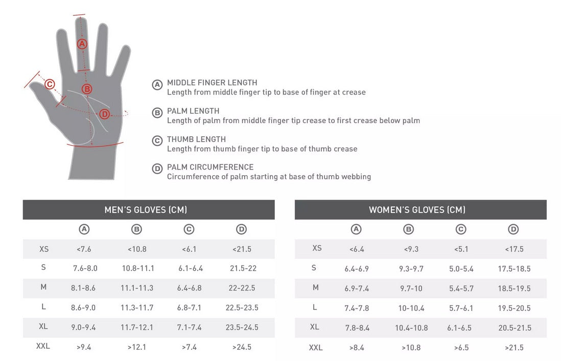 Specialized Galactic Glove Full Finger Men's