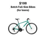 TOYS FOR TOTS (CRYC) BIKE DONATIONS