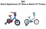 TOYS FOR TOTS (CRYC) BIKE DONATIONS