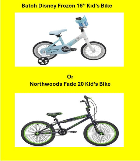 TOYS FOR TOTS (CRYC) BIKE DONATIONS
