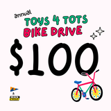 TOYS FOR TOTS (CRYC) BIKE DONATIONS
