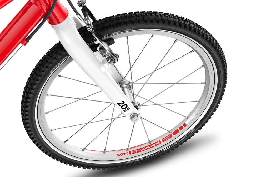Woom GO 4 20" 7 Speed Kid's Bike (Recommended for Height 3'9" to 4'3")