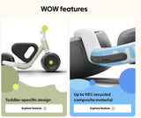 Woom Wow Self-Balancing Toddler Balancing Bike