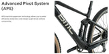 2022 BMC Fourstroke 01 THREE Full Suspension Carbon Mountain Bike