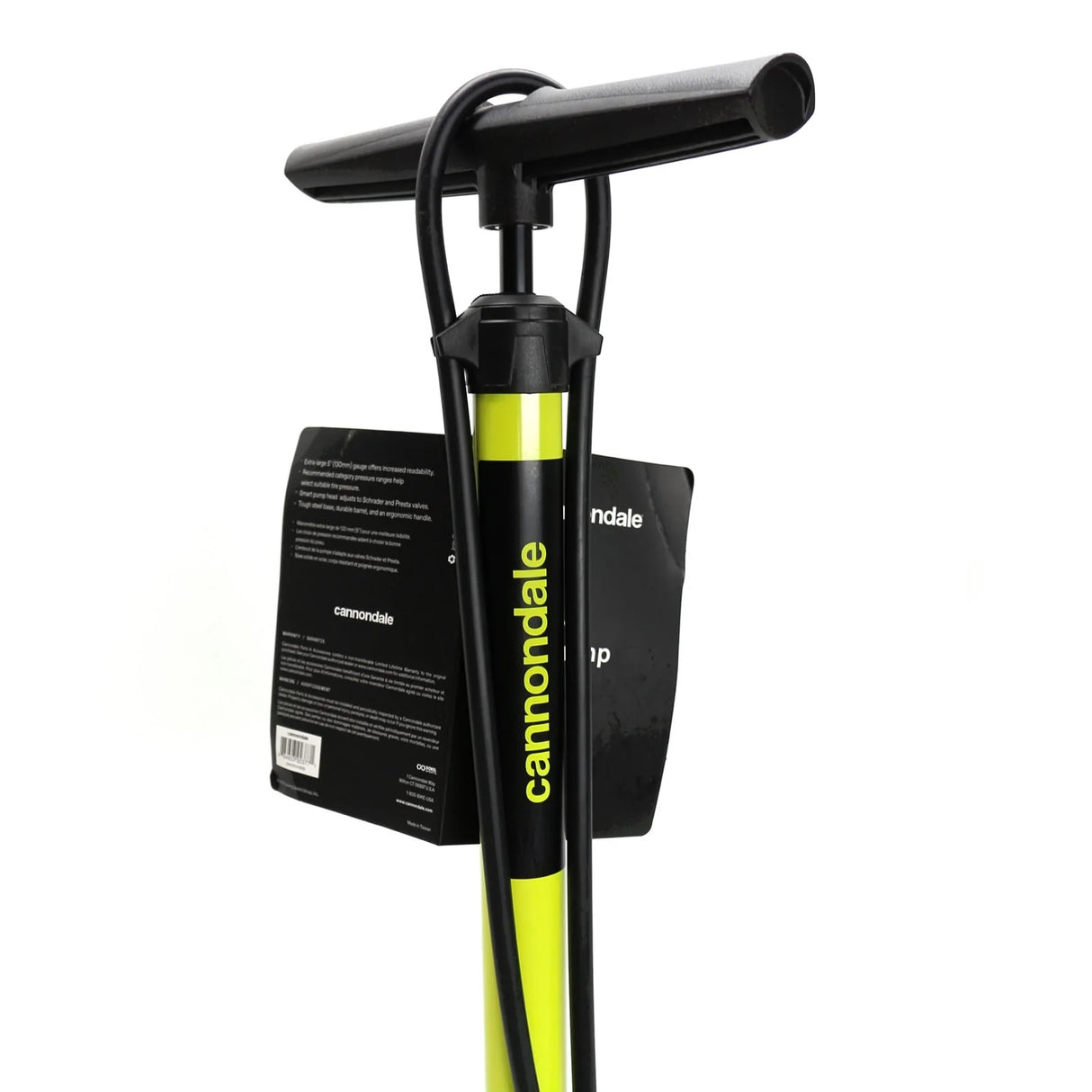 Cannondale Essential Floor Pump Yellow