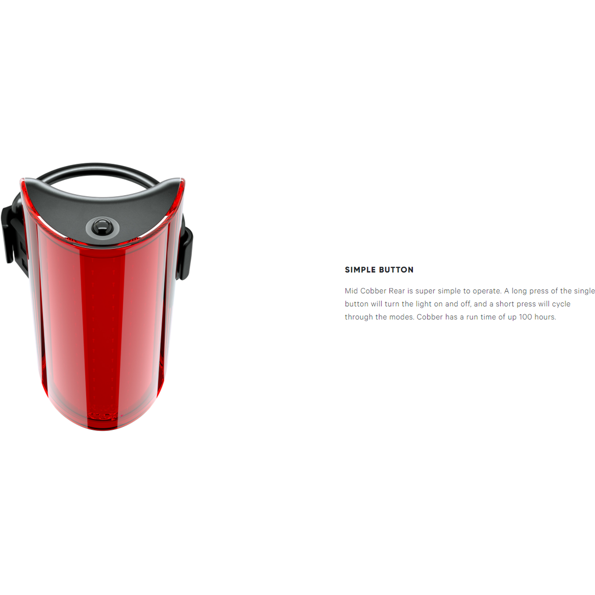 Knog Light Rear Mid Cobber