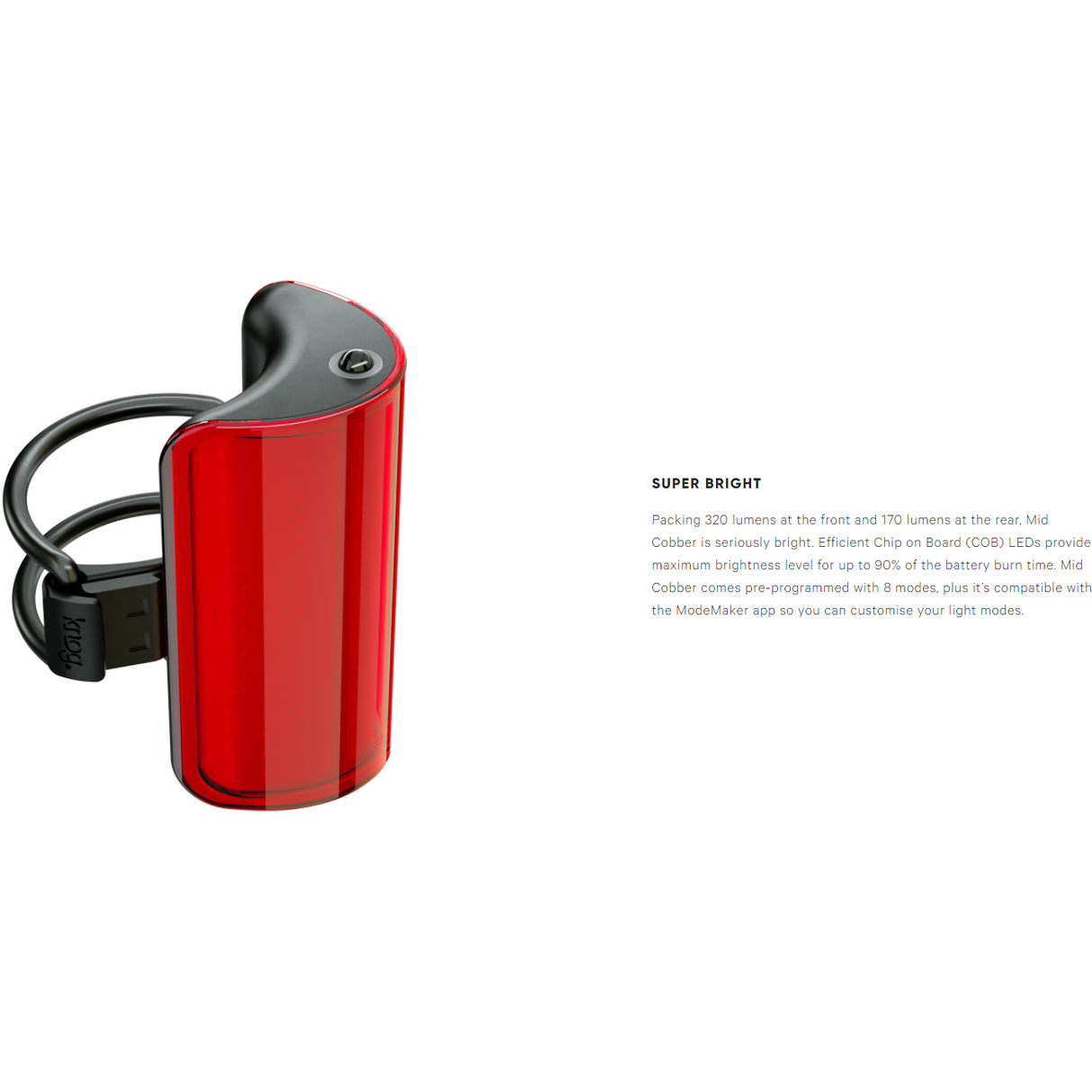 Knog Light Twin Mid Cobber